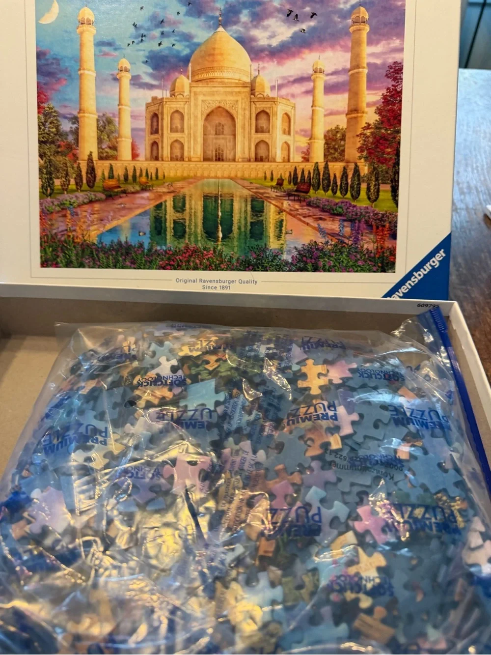 Ravensburger Puzzle Taj Mahal Scene - 1500 pieces